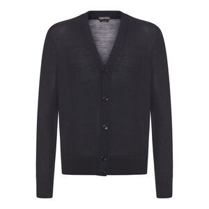 Tom Ford Men Fine Gauge Pure Wool Cardigan